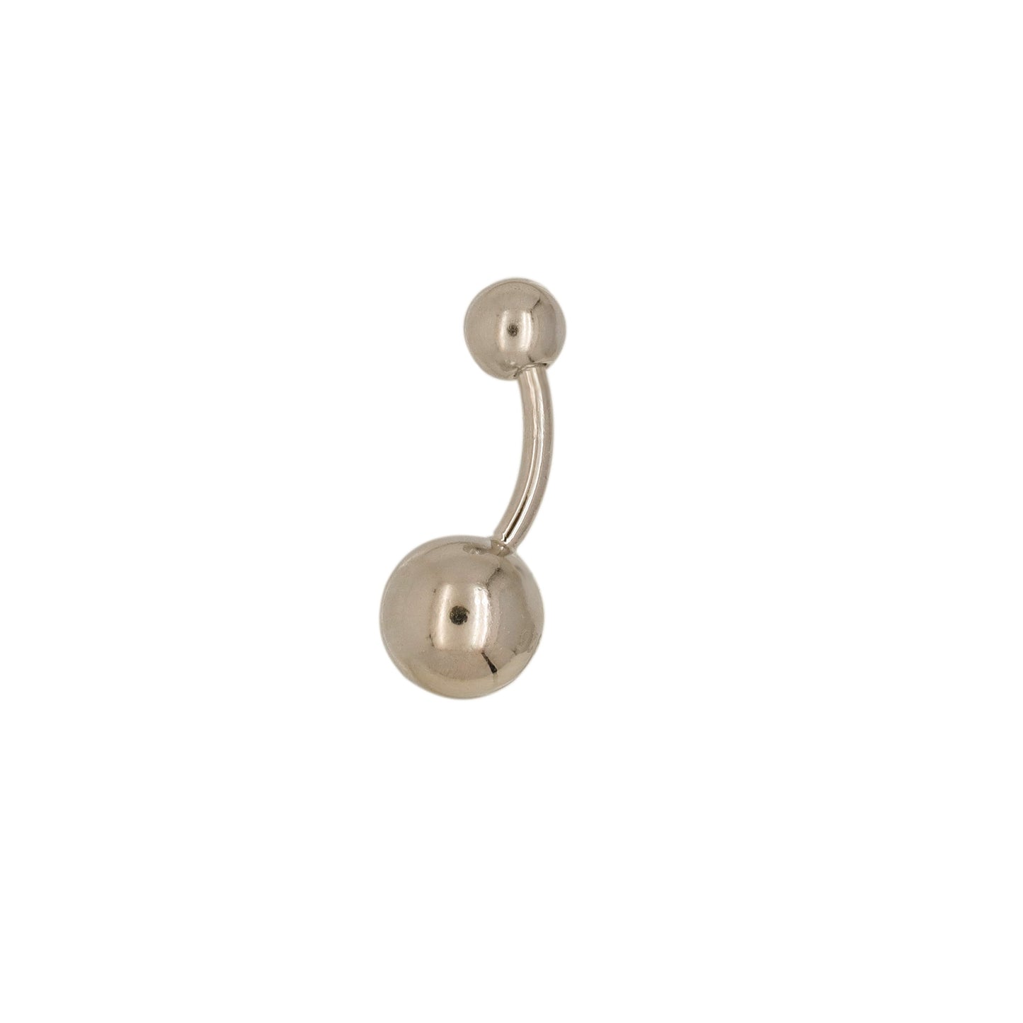 ball combination belly button piercing