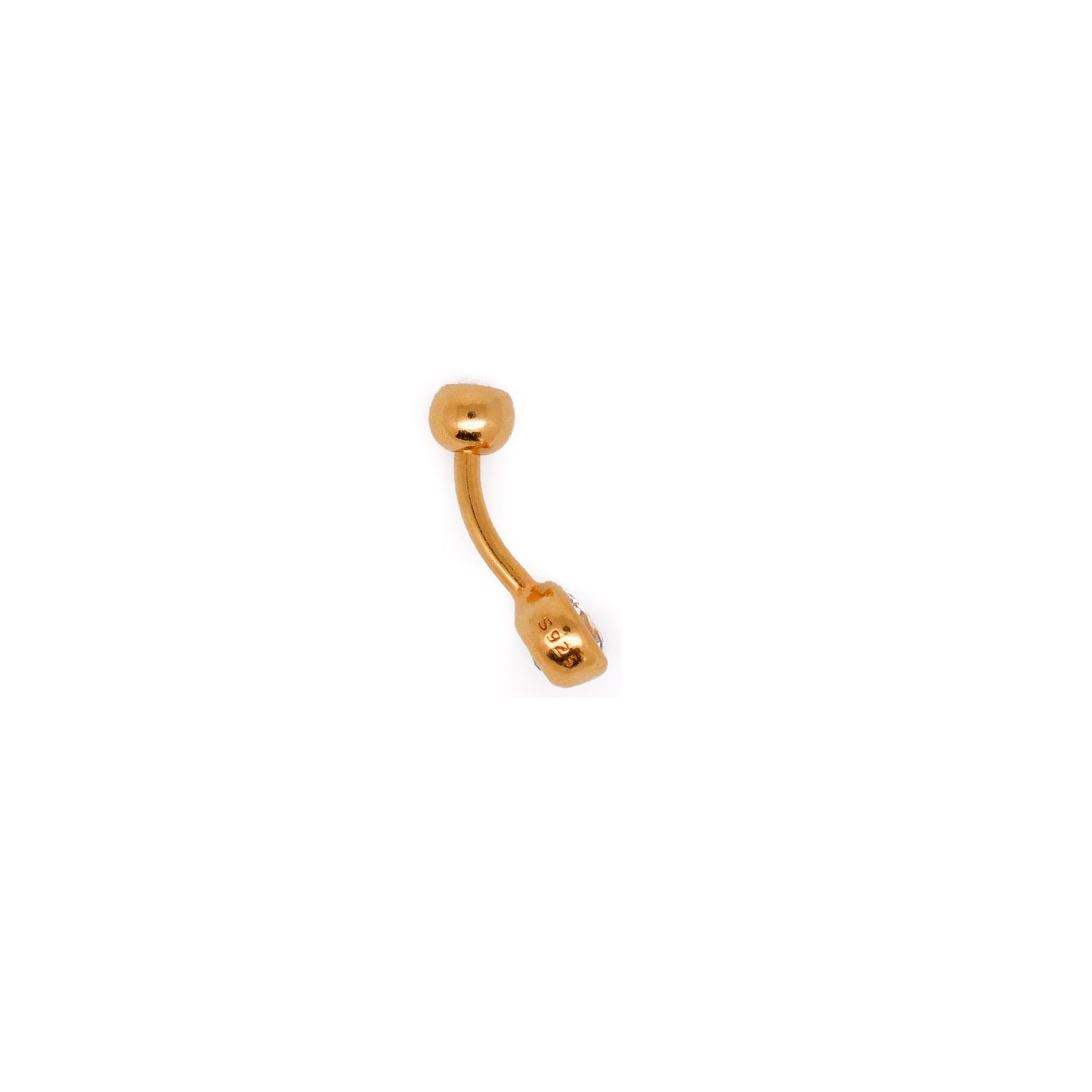 dainty belly button ring