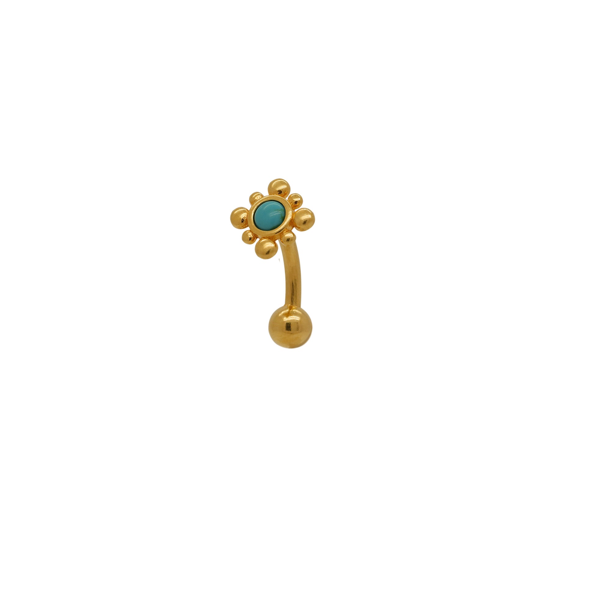 gold reverse belly bar
