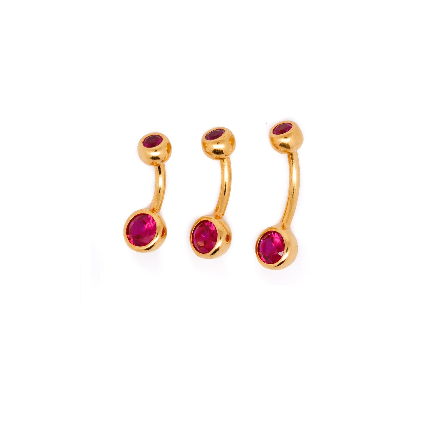 pink belly button ring sturdy south