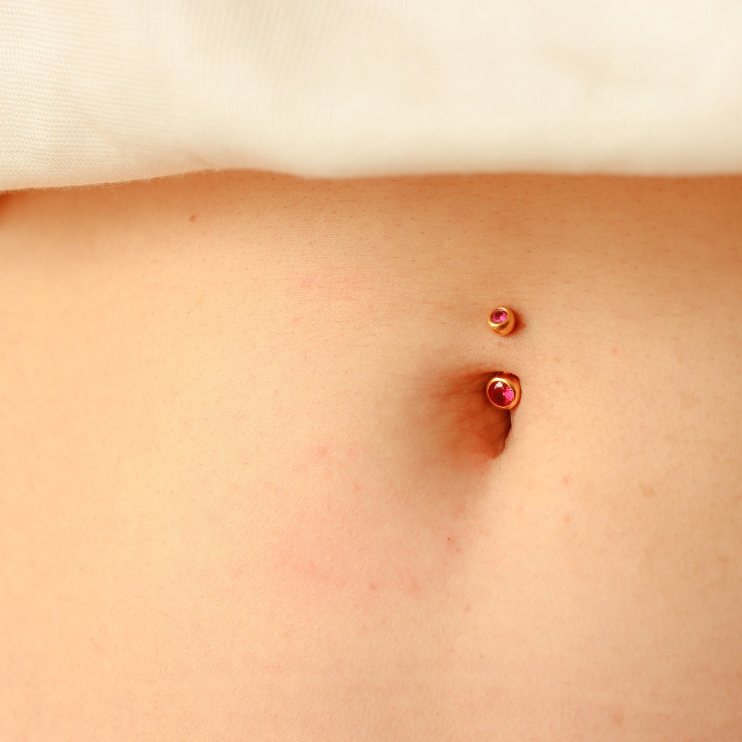 pink navel jewelry