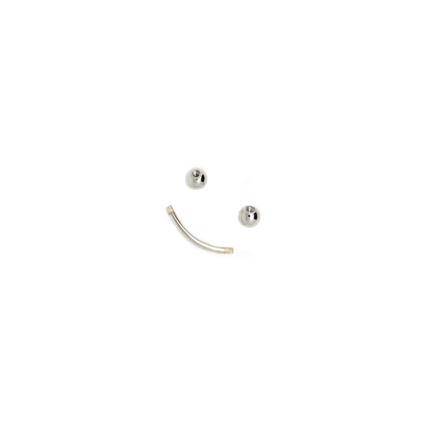 rook earring curved barbell