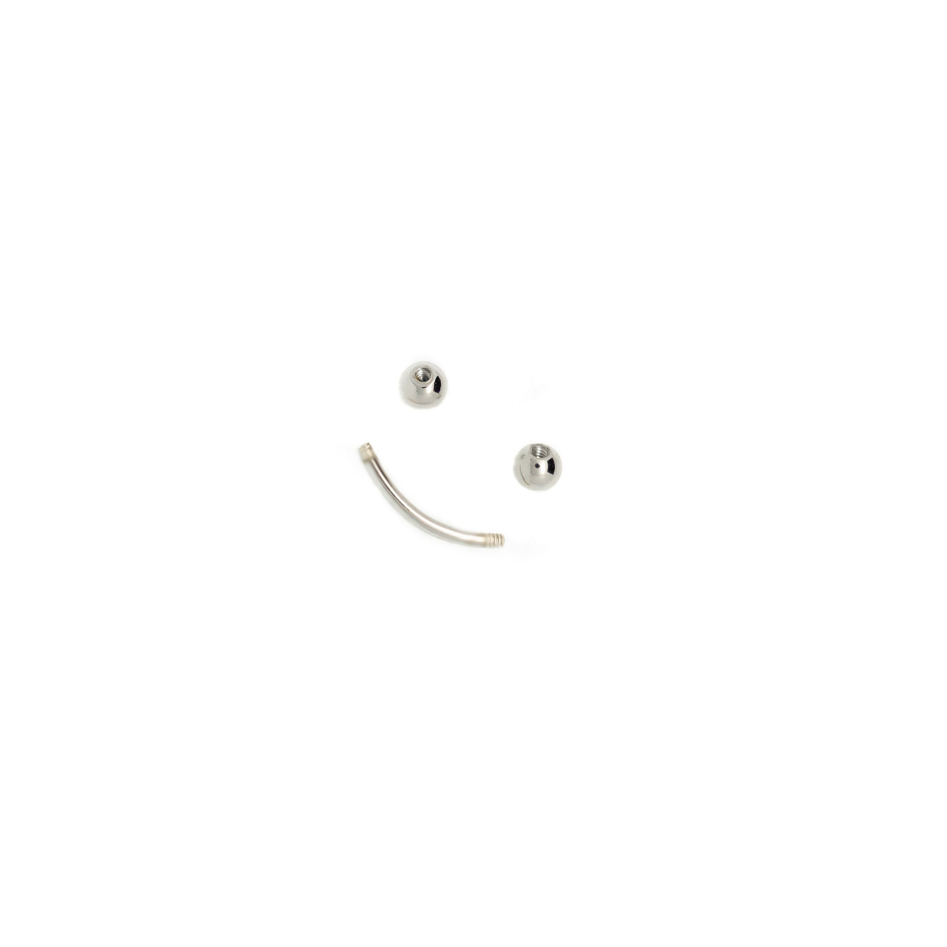 rook earring curved barbell