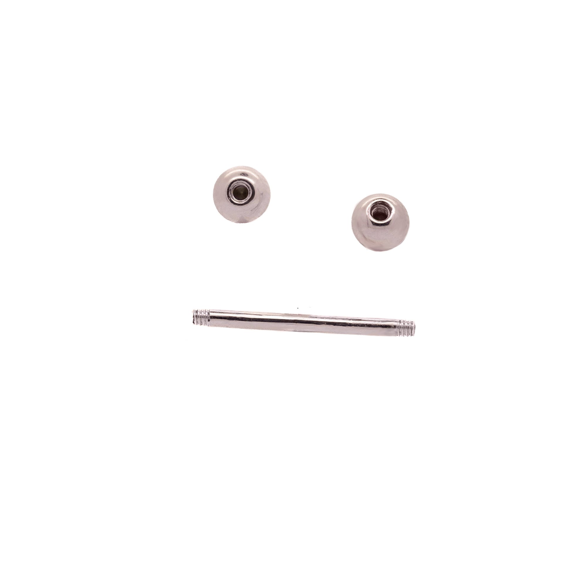 silver barbell nipple