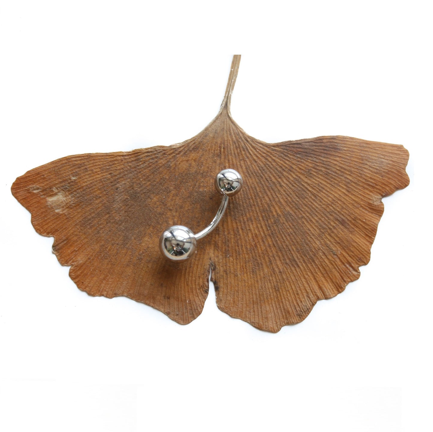 sterling silver belly button ring