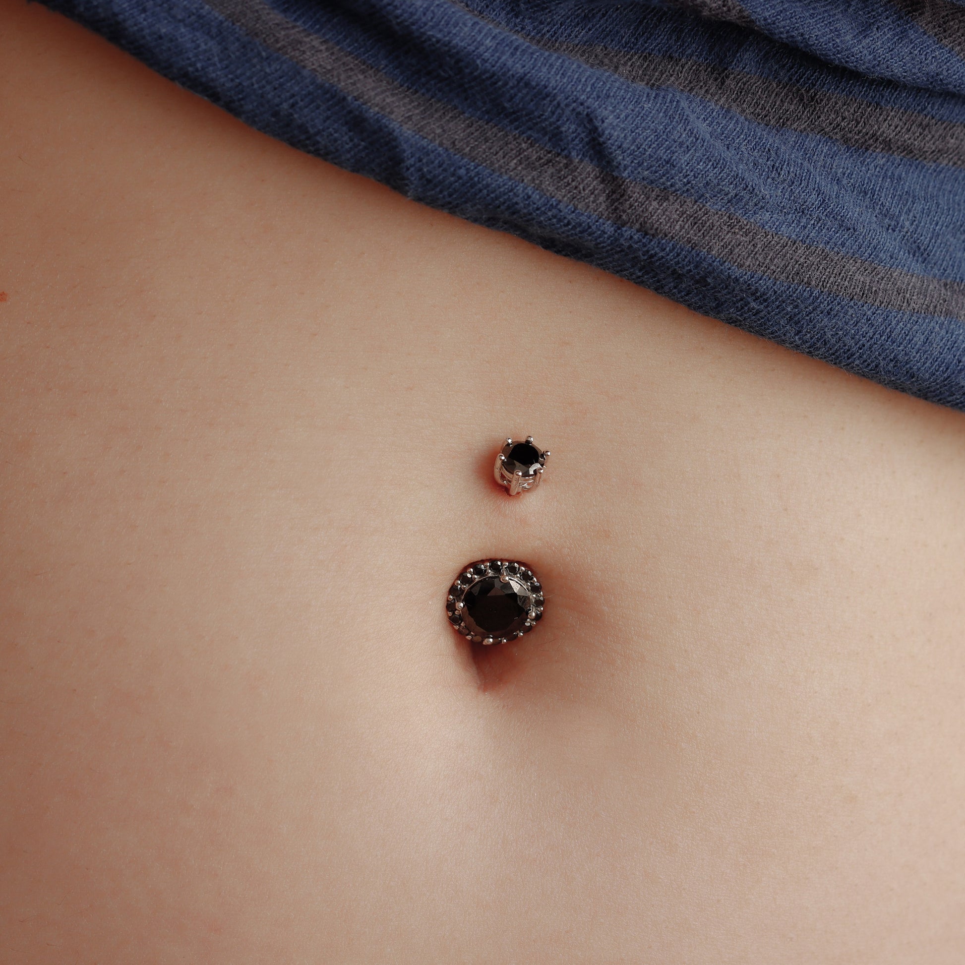 halo belly button ring