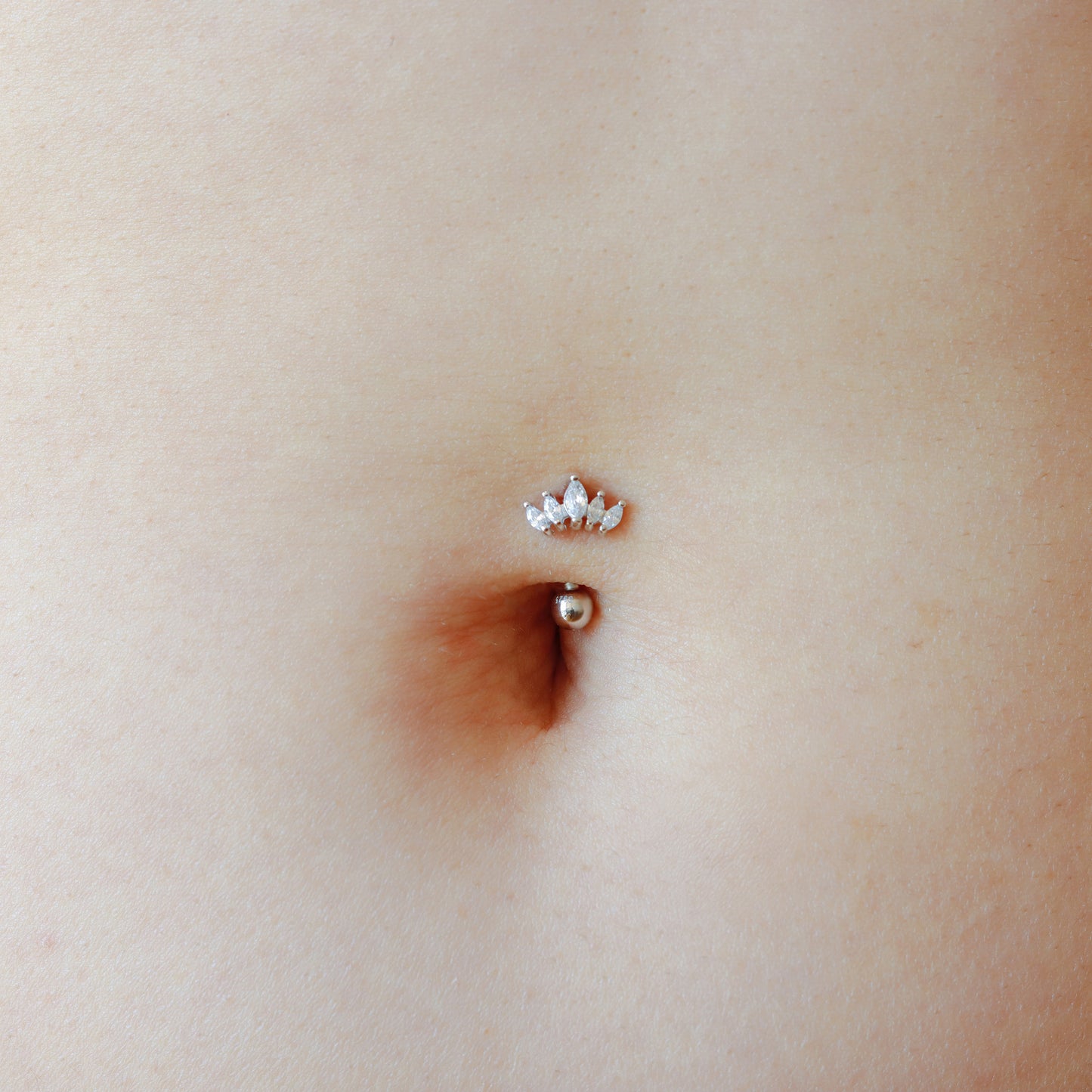 reverse navel jewelry