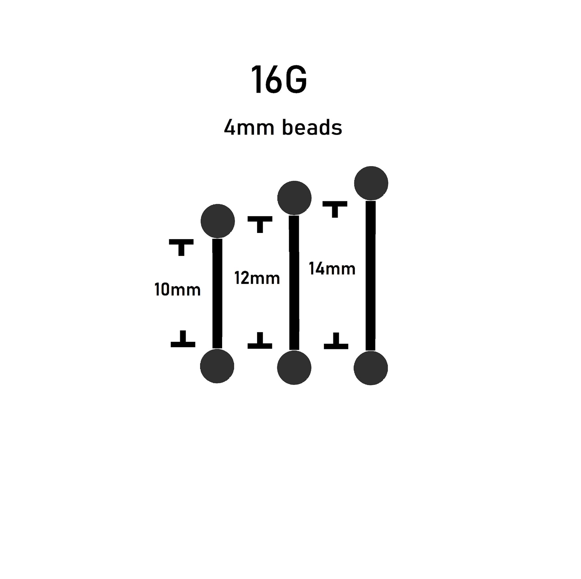 straight barbell sizes