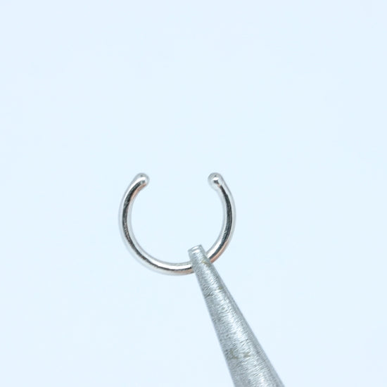 septum piercing sterling silver