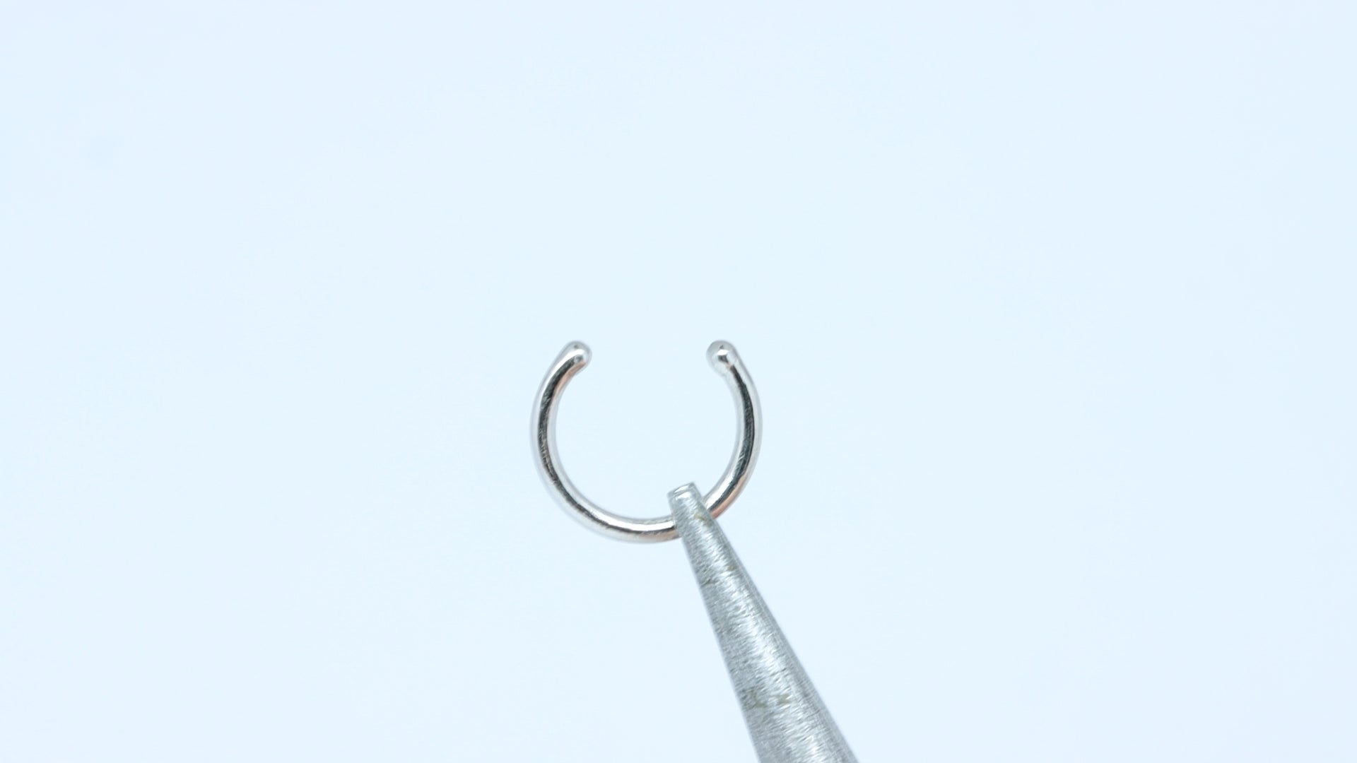 septum piercing sterling silver