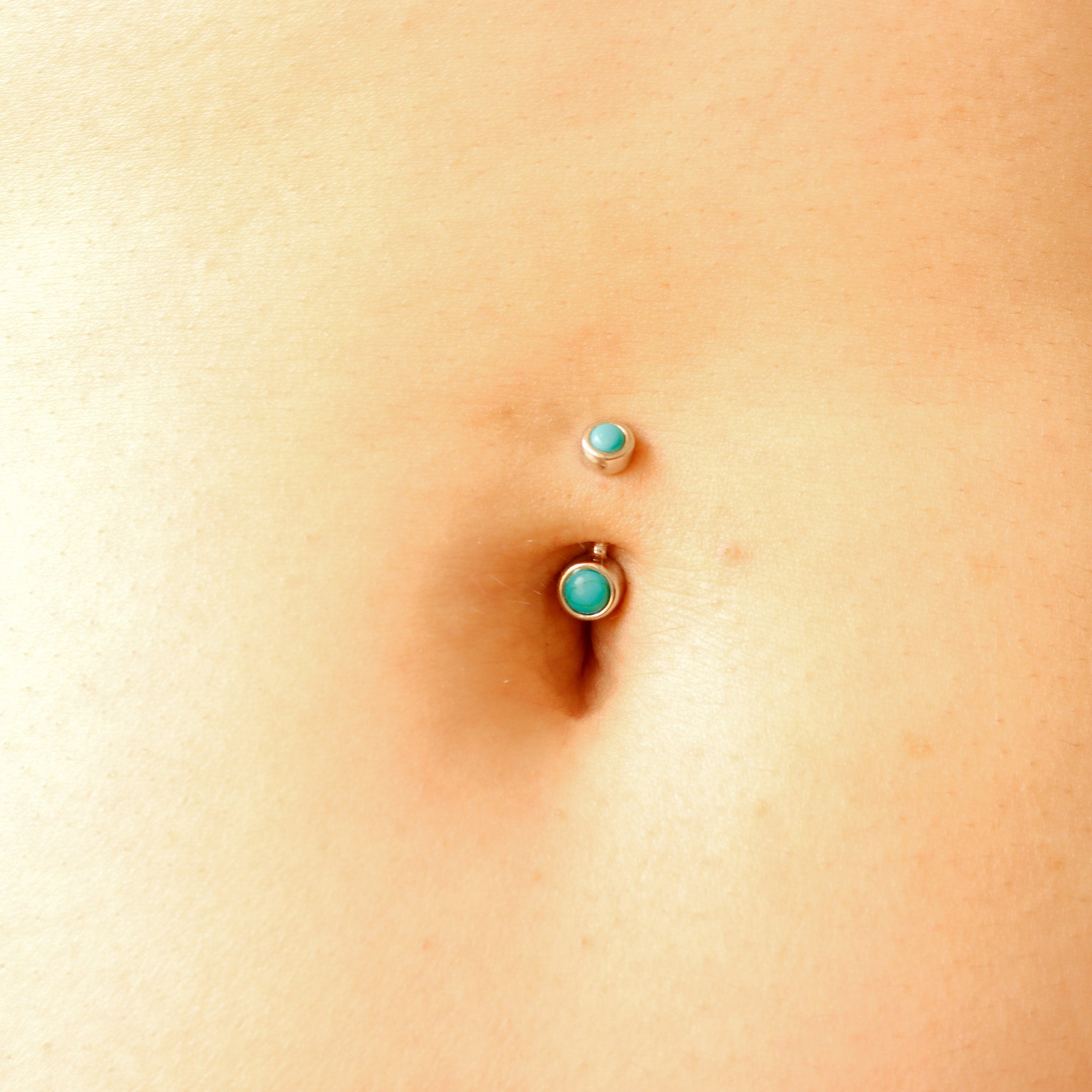 Turquoise 2025 belly ring