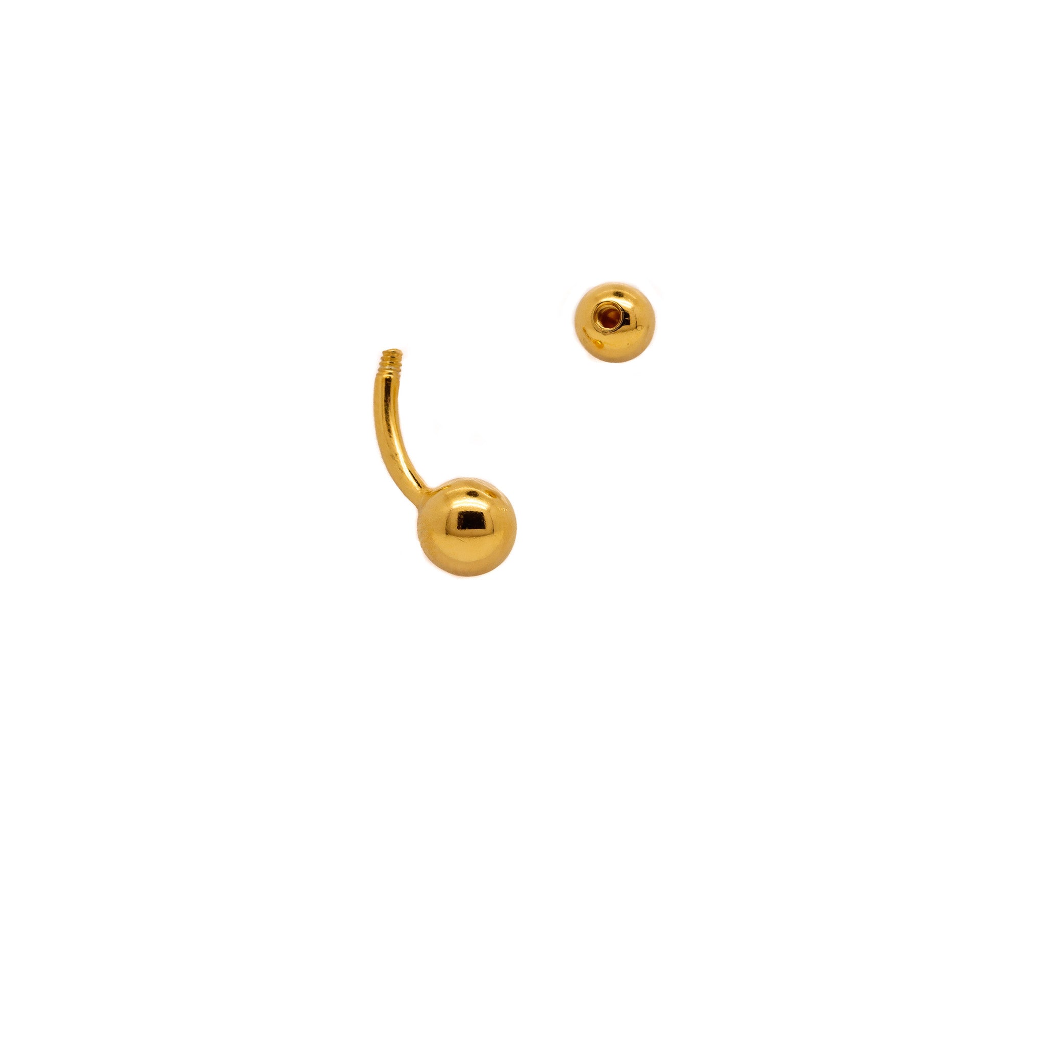 Buy Azai by Nykaa Fashion Minimal Green & Gold Nose Ring online